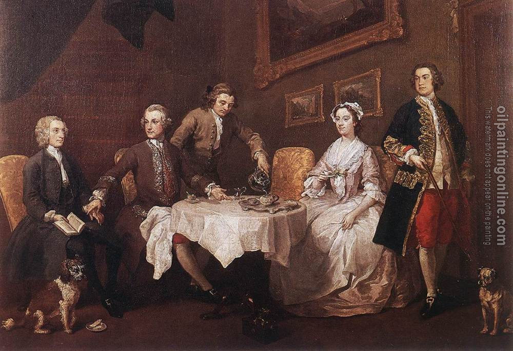 Hogarth, William - The Strode Family